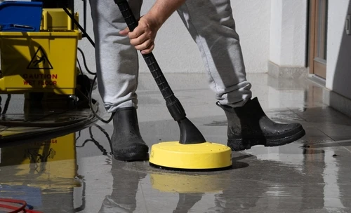 Concrete And Stone Floor Cleaning